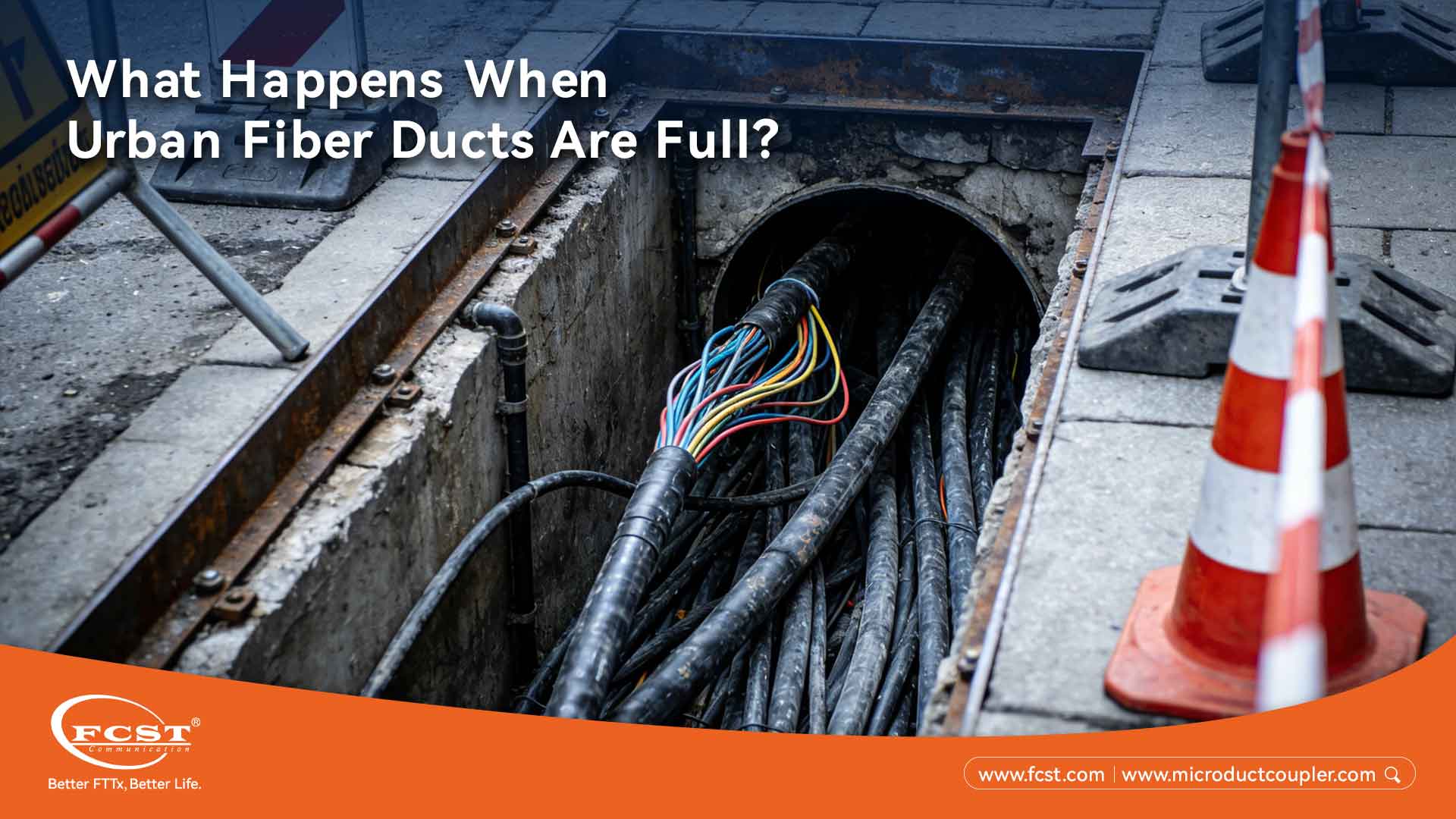 What Happens When Urban Fiber Ducts Are Full?