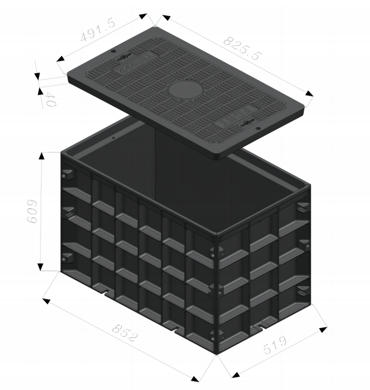 prefabricated telecom manhole