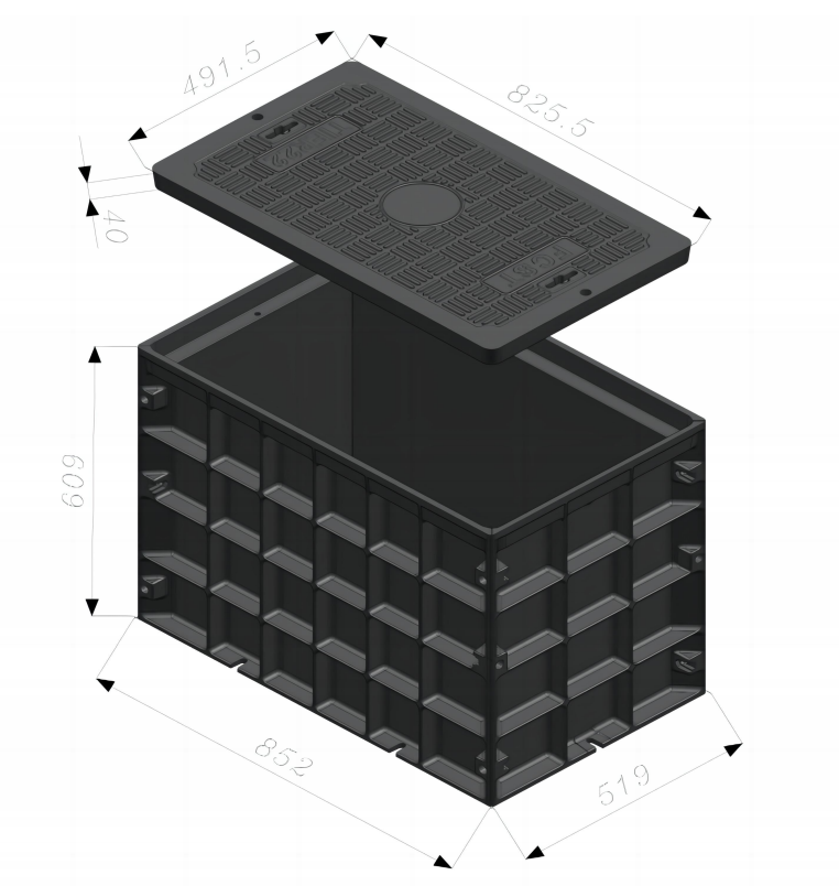 prefabricated telecom manhole
