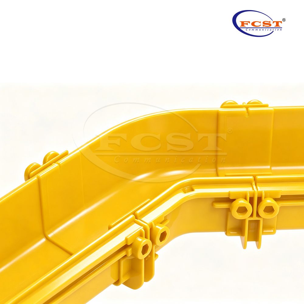 Yellow Cable Tray Fiber Raceway